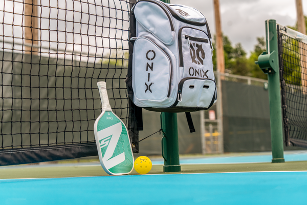 onix pickleball backpack and z5 pickleball paddle