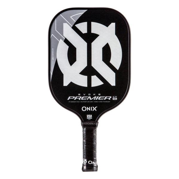 best pro pickleball paddles - evoke premier ct pickleball paddle black