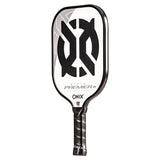 onix evoke premier pickleball paddle -white and black