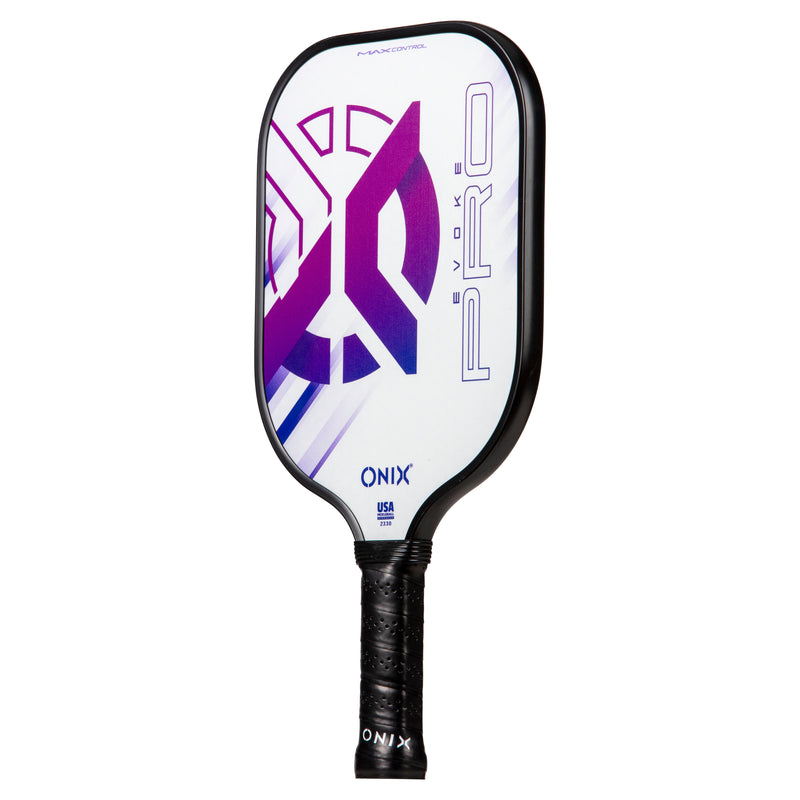 ONIX Evoke Pro Pickleball Paddle Features Composite Face and Precision Cut Polypropylene Core_5