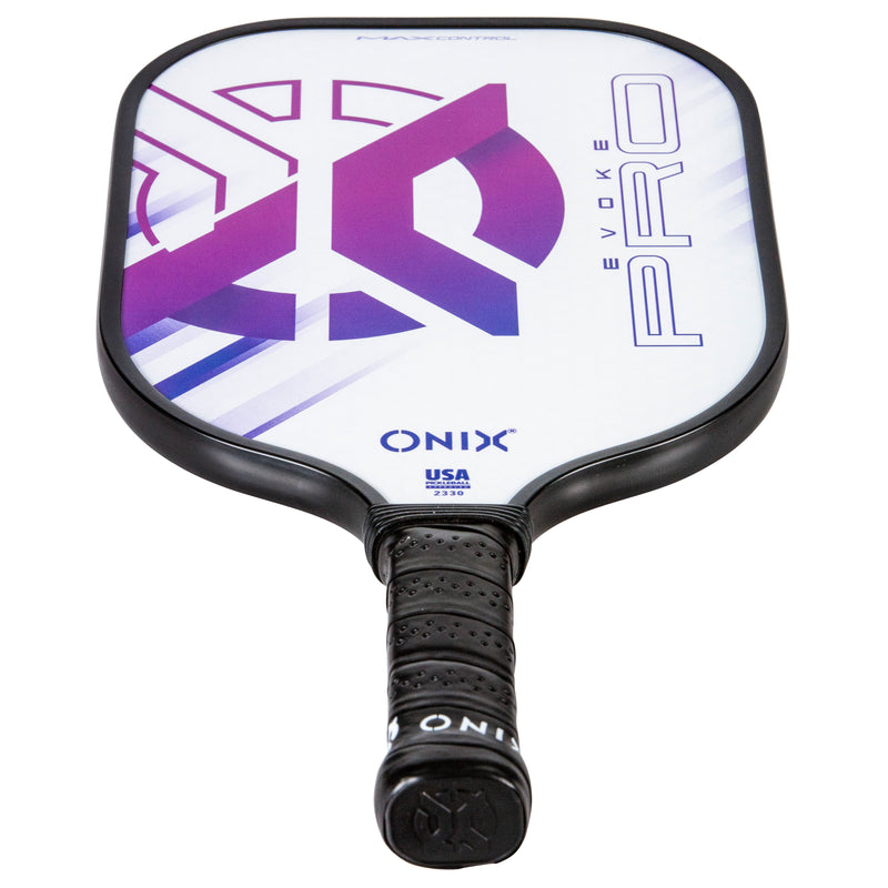 ONIX Evoke Pro Pickleball Paddle Features Composite Face and Precision Cut Polypropylene Core_9