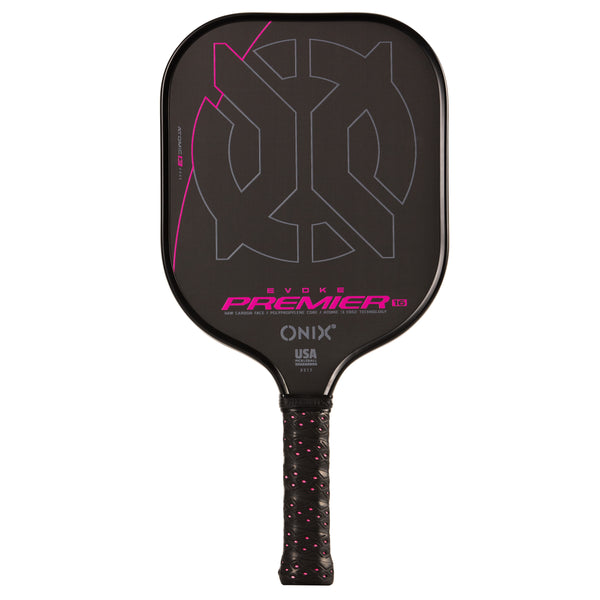 ONIX Evoke Premier Raw Carbon pickleball paddle