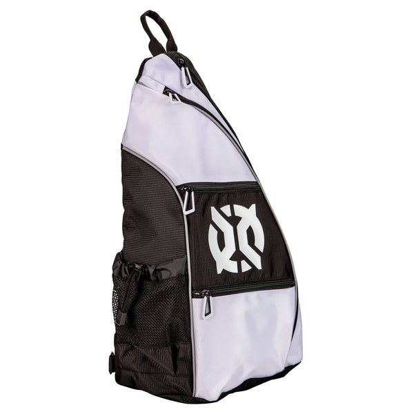 ONIX Pro Team Pickleball Sling Backpack — White/Black_1 sports sling bag" best pickleball sling bag