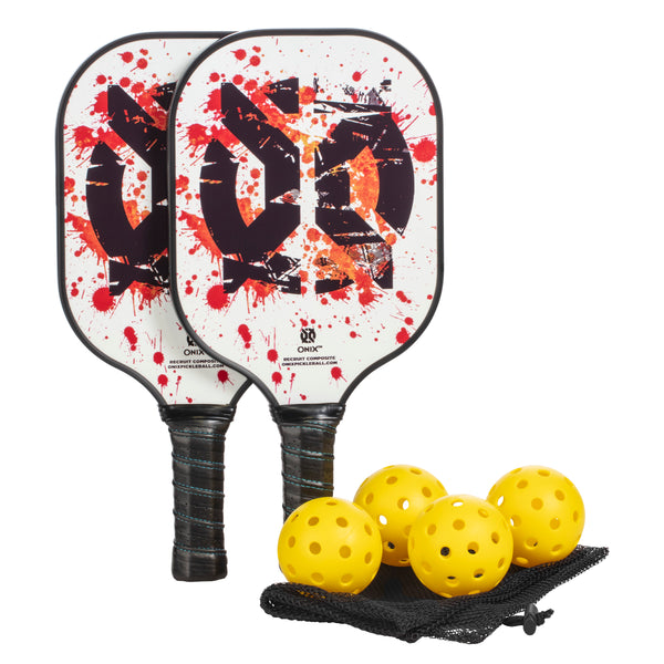 ONIX Recruit Deluxe Composite Pickleball Set_1 pickle ball set, pickle ball sets for sale