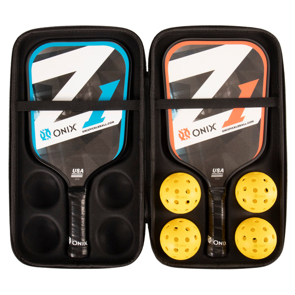 ONIX Pickleball Z1 Starter Kit Includes Two Z1 Paddles, Four Fuse Pickleballs in Easy to Carry Case_1