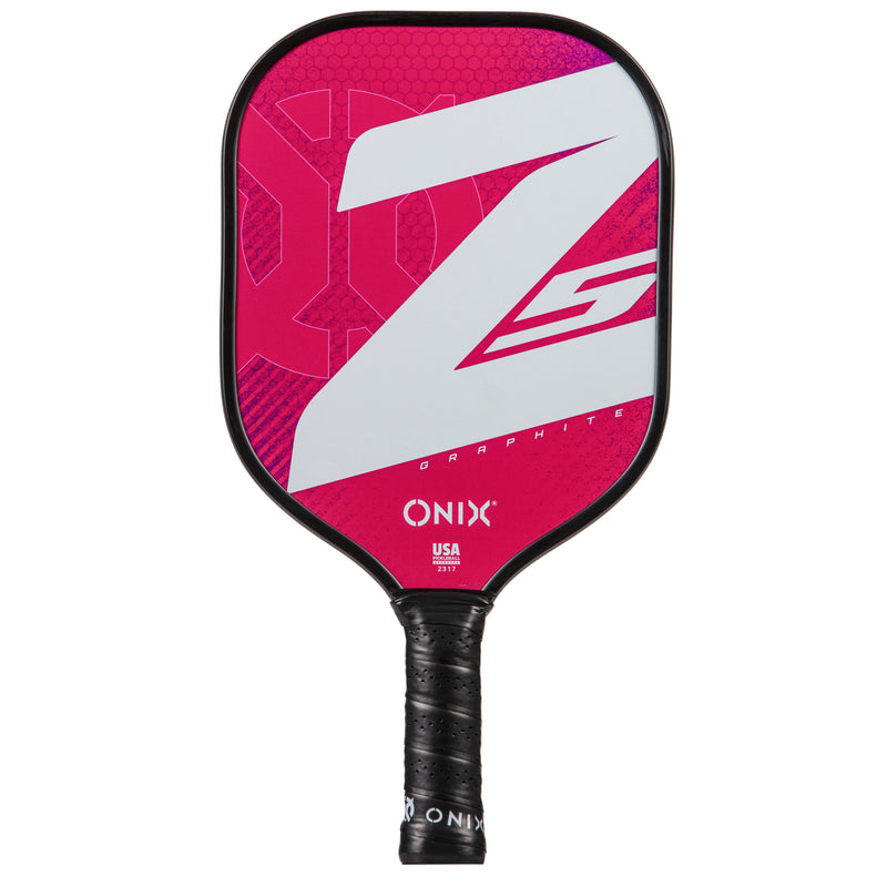 ONIX Graphite Z5 Graphite Carbon Fiber Pickleball Paddle with Cushion Comfort Grip_1