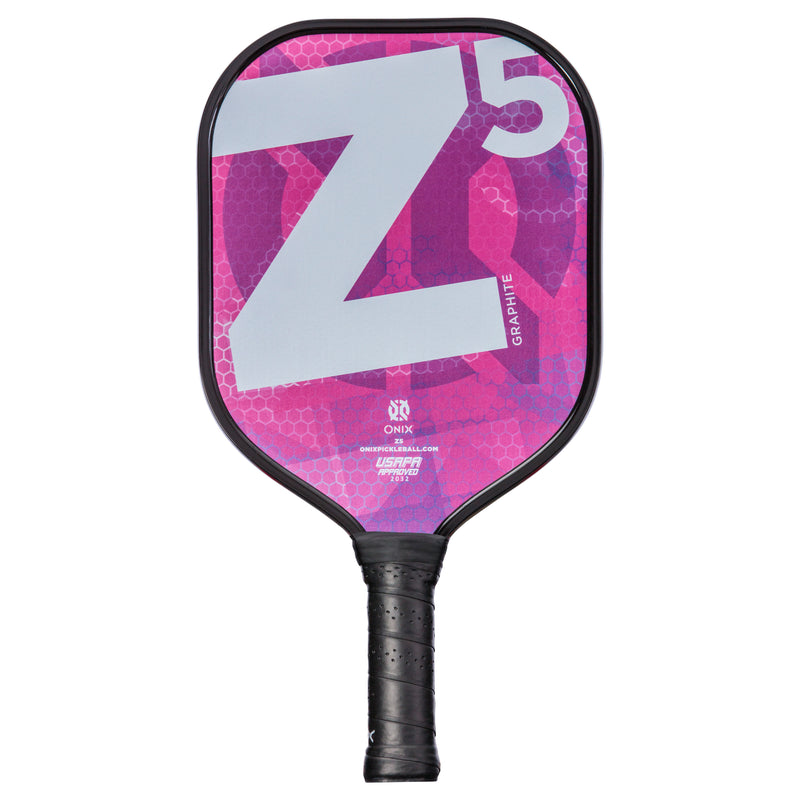 ONIX Graphite Z5 Pickleball Paddle Mod Series - Pink pickleball paddle - best beginner pickleball paddle pink pickleball paddle for sale